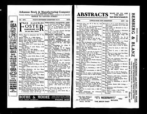 City Directories: More than Names and Addresses .